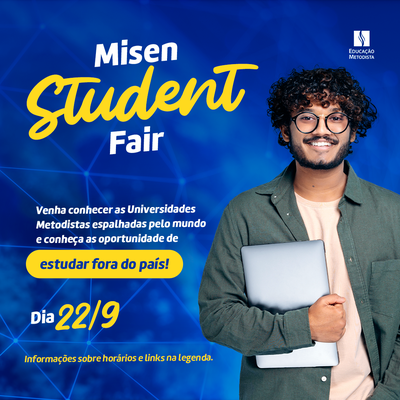 Feira de Intercâmbio Virtual apresenta possibilidades de estudos em instituições metodistas pelo mundo Feira de Intercâmbio Virtual apresenta possibilidades de estudos em instituições metodistas pelo mundo