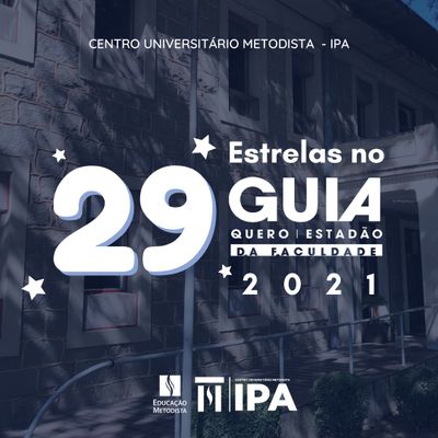IPA recebe 29 estrelas no Guia da Faculdade Estadão IPA recebe 29 estrelas no Guia da Faculdade Estadão