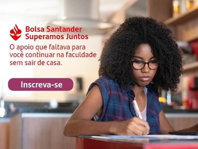 Programa Superamos Juntos Santander recebe inscrições para bolsas de estudo Programa Superamos Juntos Santander recebe inscrições para bolsas de estudo