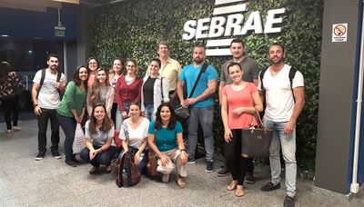 Alunos de Nutrição fazem visita ao Sebrae/RS Alunos de Nutrição fazem visita ao Sebrae/RS