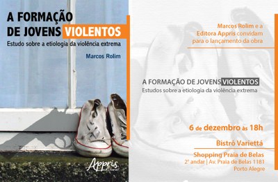 Prof. Dr. Marcos Rolim lança livro nesta terça-feira no Shopping Praia de Belas Prof. Dr. Marcos Rolim lança livro nesta terça-feira no Shopping Praia de Belas