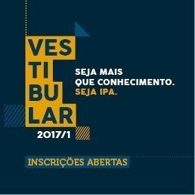 Vestibular IPA 2017/1 #SejaIPA Vestibular IPA 2017/1 #SejaIPA